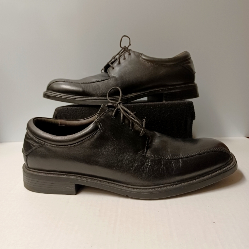 Nunn Bush Marcell Bicycle Toe Oxford, Black Sze 10.5